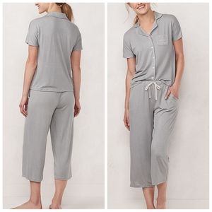 LC Lauren Conrad capri pant pajama set